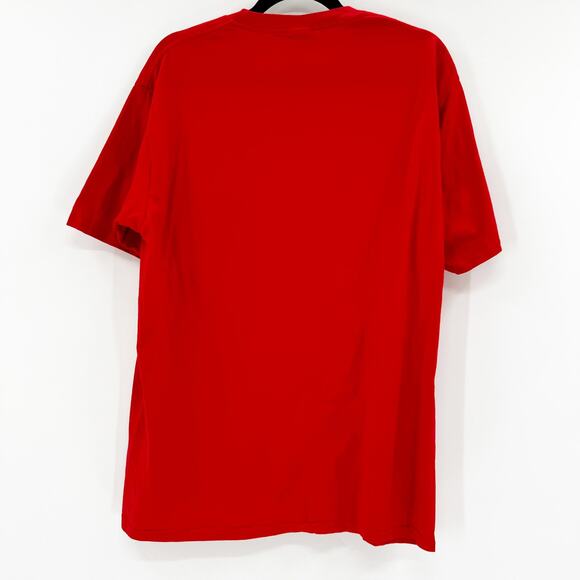 Urban Outfitters Men's Red Big Dick Energy Tee T Shirt Top Size L - Picture 2 of 4